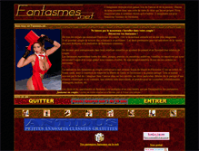 Tablet Screenshot of fantasmes.net